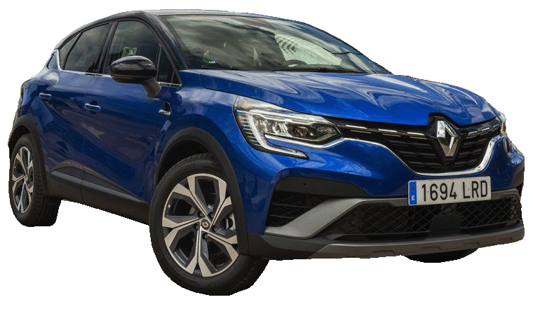 coche azul
